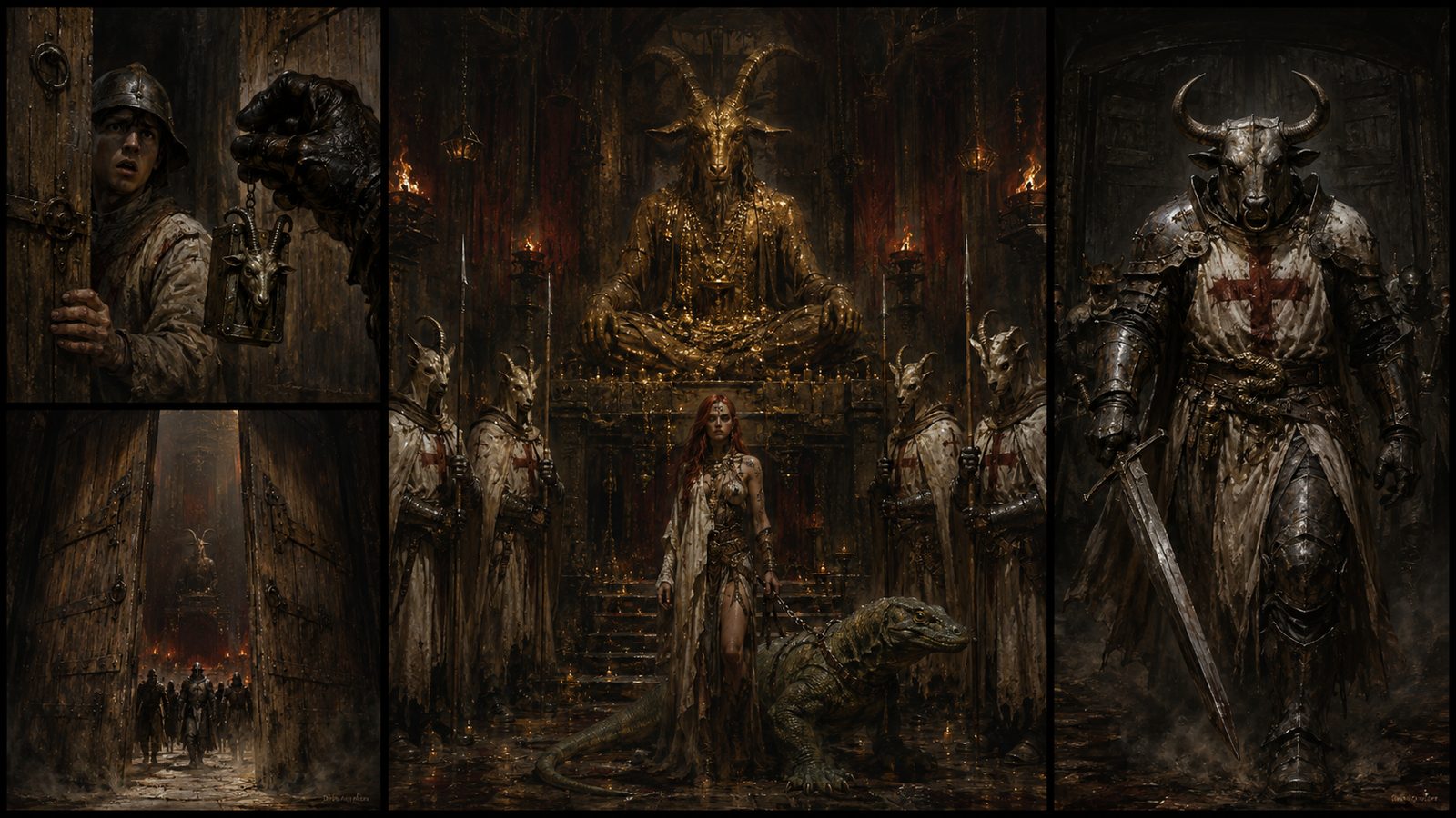 Lámina 055 — El santuario de Baphomet